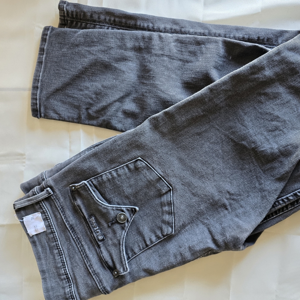 Stylish Gray Denim Jeans